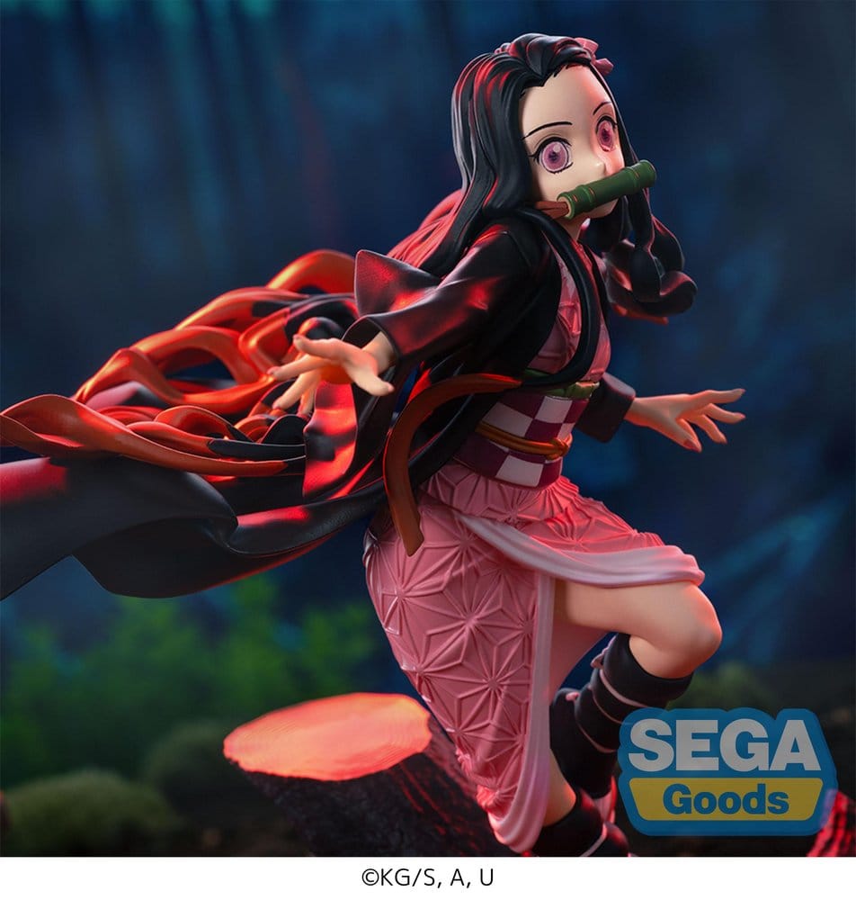 (Pre-pedido próximamente) Nezuko - DEMON SLAYER - Estatua Xross Link 20cm 🌸🎋