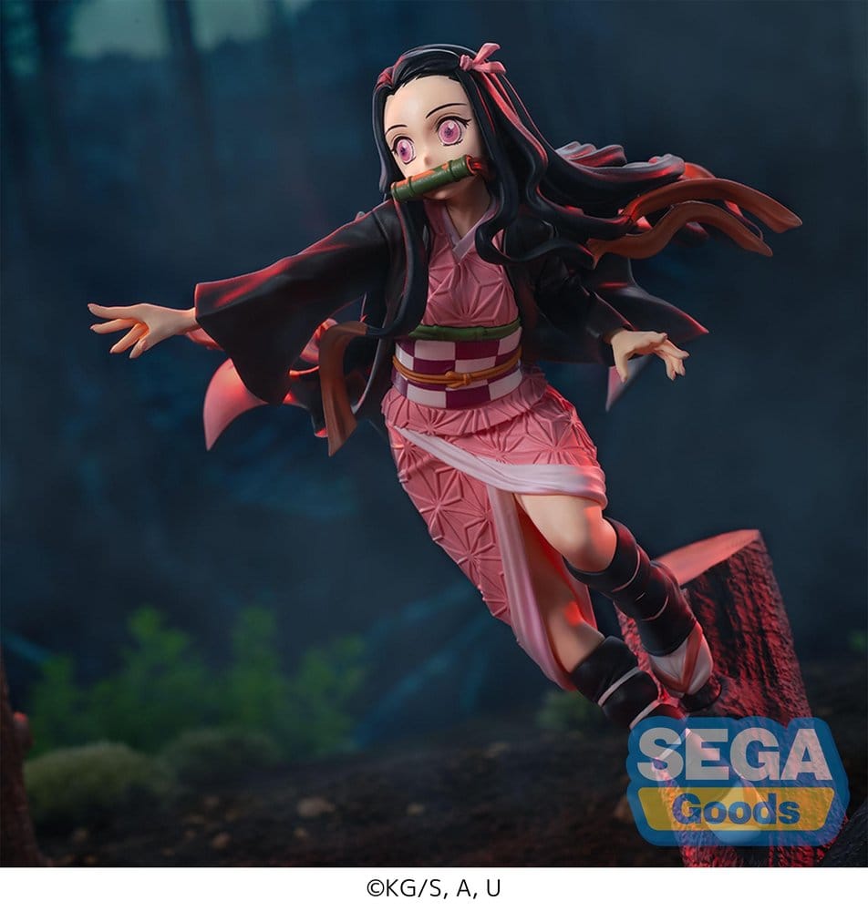 (Pre-pedido próximamente) Nezuko - DEMON SLAYER - Estatua Xross Link 20cm 🌸🎋