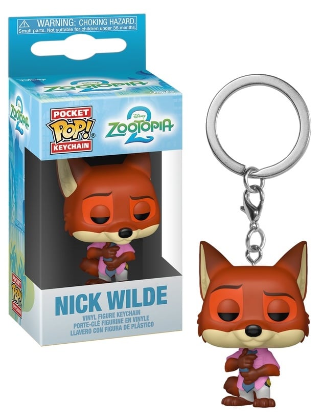 Nick Wilde - Zootopia 2 - Llavero Pocket Pop 4cm 🦊👔