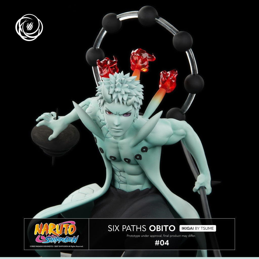 Obito Uchiha - Naruto Shippuden - Estatua Ikigai Tsume Art 1/6 (42cm) 🌑👁️‍🗨️