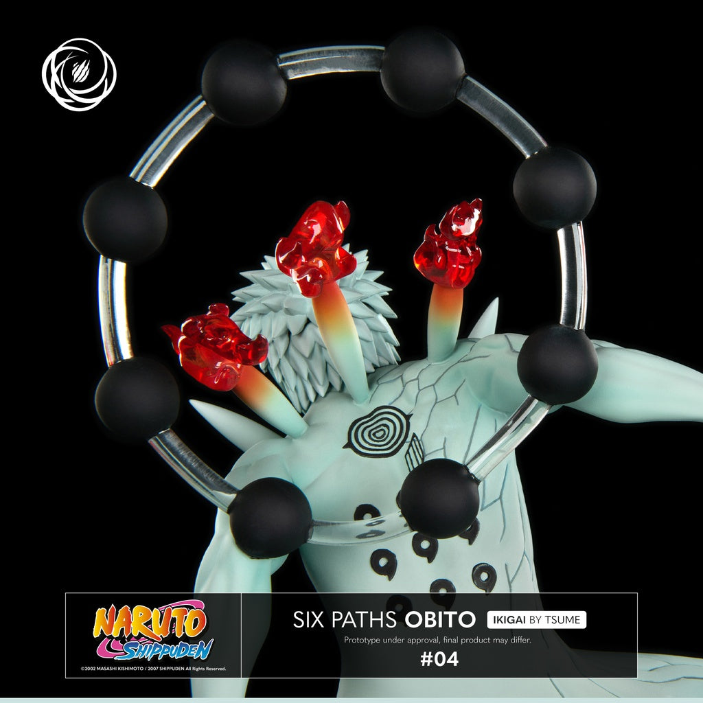 Obito Uchiha - Naruto Shippuden - Estatua Ikigai Tsume Art 1/6 (42cm) 🌑👁️‍🗨️