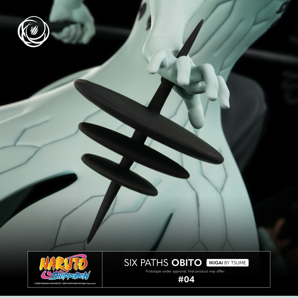 Obito Uchiha - Naruto Shippuden - Estatua Ikigai Tsume Art 1/6 (42cm) 🌑👁️‍🗨️