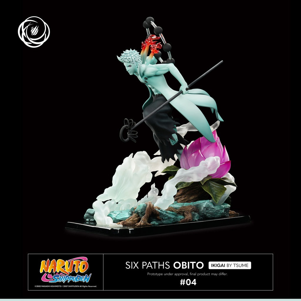 Obito Uchiha - Naruto Shippuden - Estatua Ikigai Tsume Art 1/6 (42cm) 🌑👁️‍🗨️