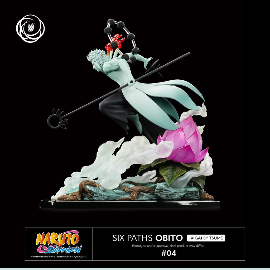 Obito Uchiha - Naruto Shippuden - Estatua Ikigai Tsume Art 1/6 (42cm) 🌑👁️‍🗨️