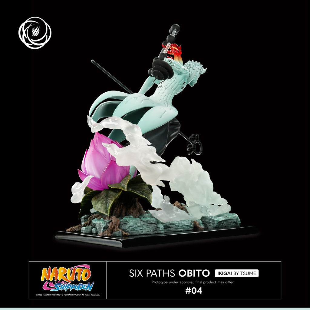Obito Uchiha - Naruto Shippuden - Estatua Ikigai Tsume Art 1/6 (42cm) 🌑👁️‍🗨️