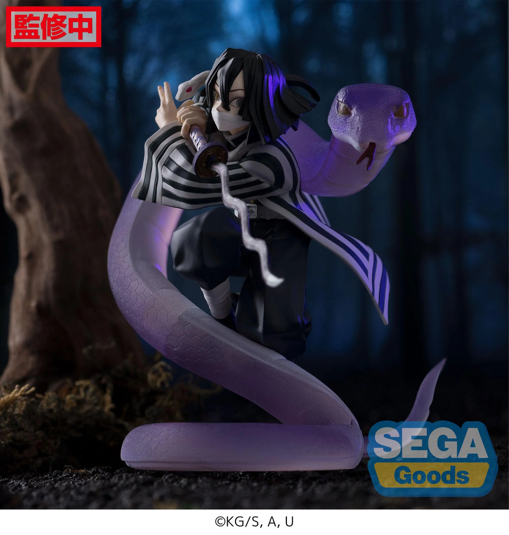 (Pre-reserva fecha de llegada 07/2026) Obanai Iguro - Demon Slayer - Figura Xross Link 14cm 🐍🗡️