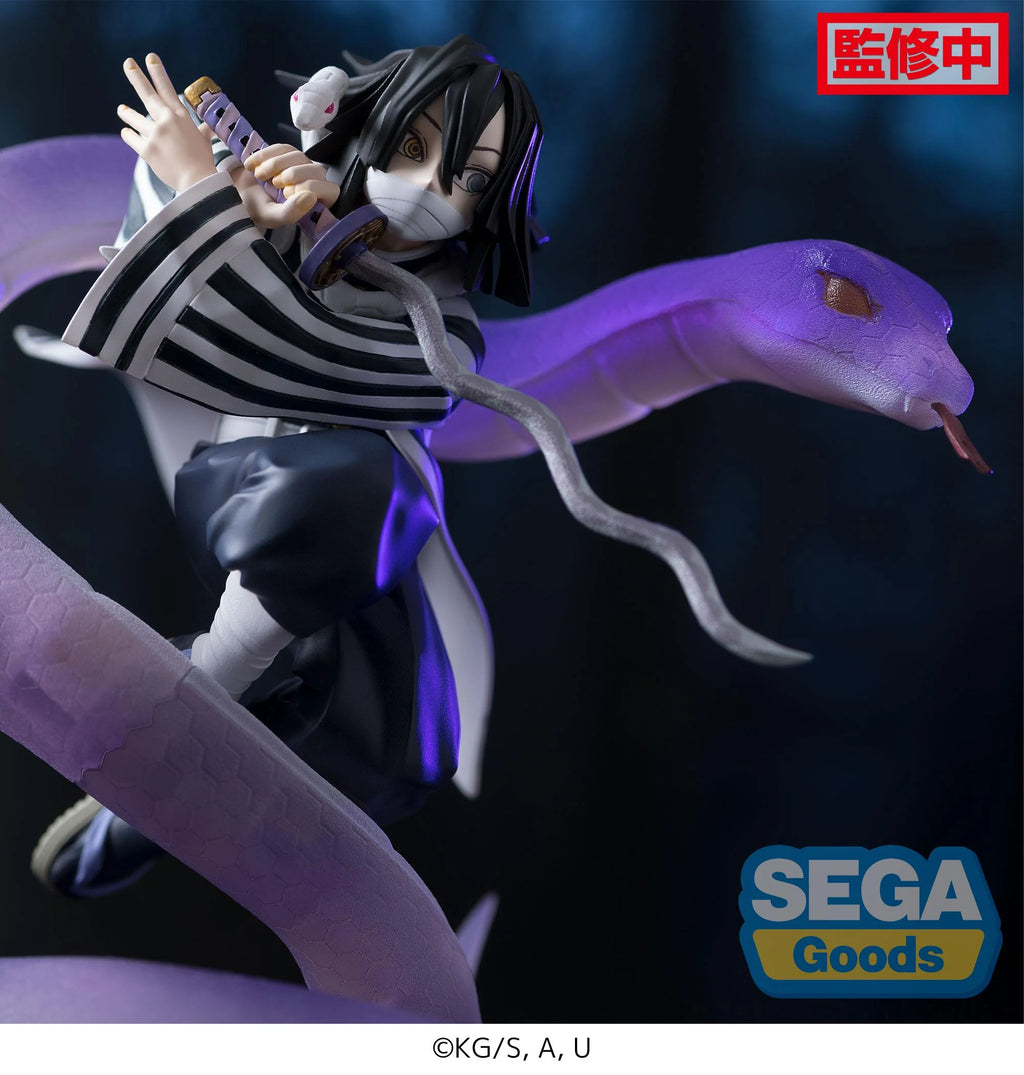 (Pre-reserva fecha de llegada 07/2026) Obanai Iguro - Demon Slayer - Figura Xross Link 14cm 🐍🗡️