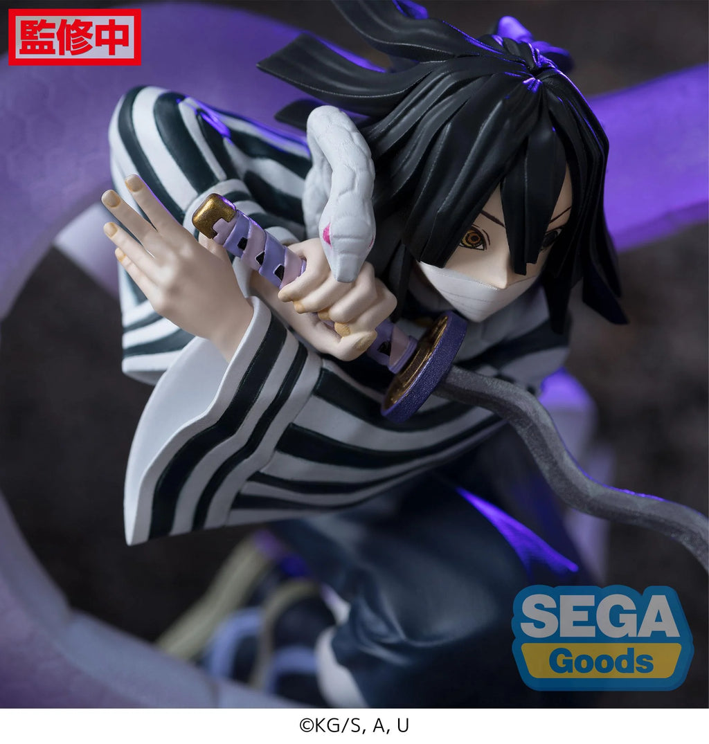 (Pre-reserva fecha de llegada 07/2026) Obanai Iguro - Demon Slayer - Figura Xross Link 14cm 🐍🗡️