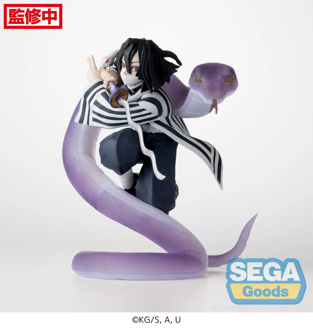 (Pre-reserva fecha de llegada 07/2026) Obanai Iguro - Demon Slayer - Figura Xross Link 14cm 🐍🗡️