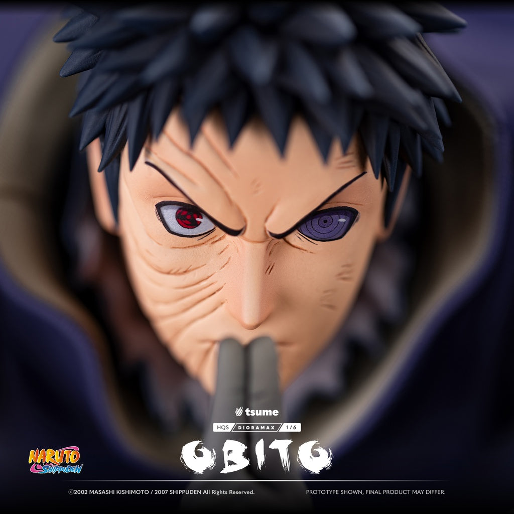 (Preordenar Fecha de entrega estimada: Q2/2026 - Q2/2027)🌀Obito Uchiha HQS Dioramax de Tsume Art: 🌑