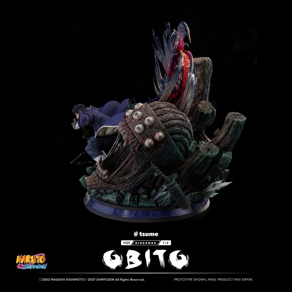 (Pre-order Estimated delivery date: Q2/2026 - Q2/2027)🌀Obito Uchiha HQS Dioramax by Tsume Art: 🌑