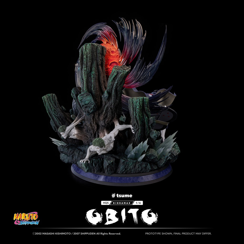 (Pre-order Estimated delivery date: Q2/2026 - Q2/2027)🌀Obito Uchiha HQS Dioramax by Tsume Art: 🌑