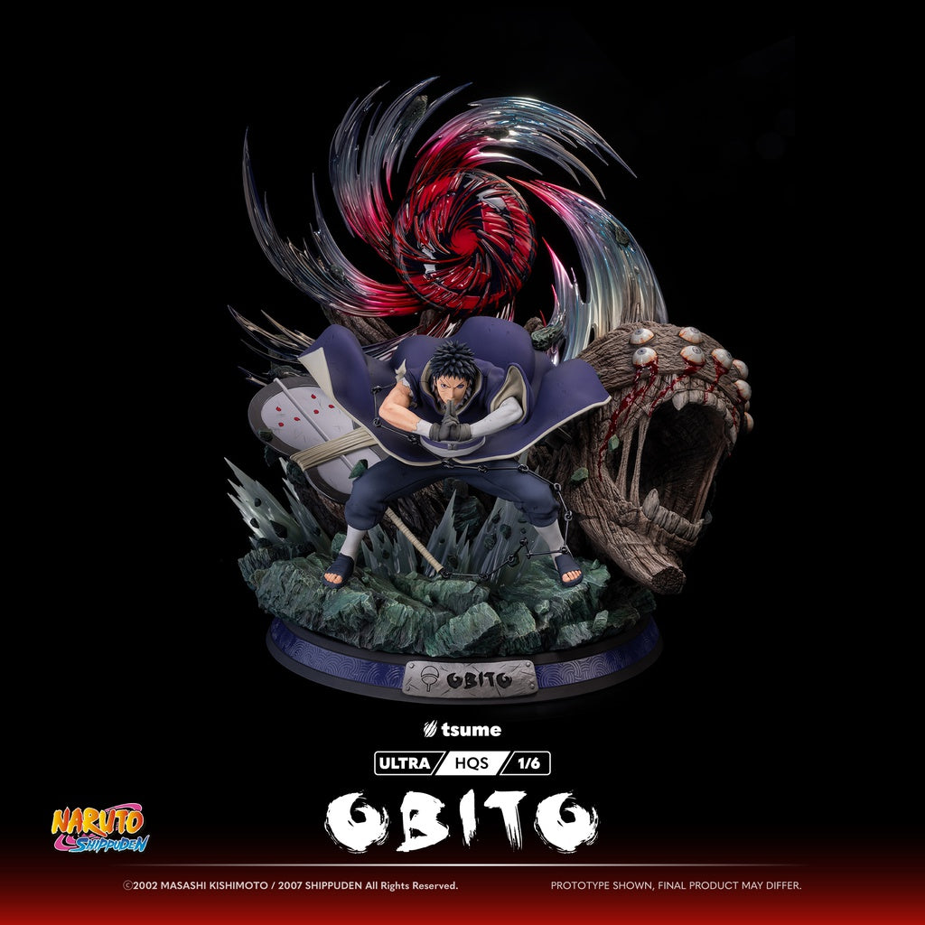 (Pedidos anticipados Fecha de entrega estimada: Q2/2026 - Q2/2027)🌑Obito Uchiha Ultra HQS de Tsume Art: ¡una experiencia visual sin precedentes!🌟