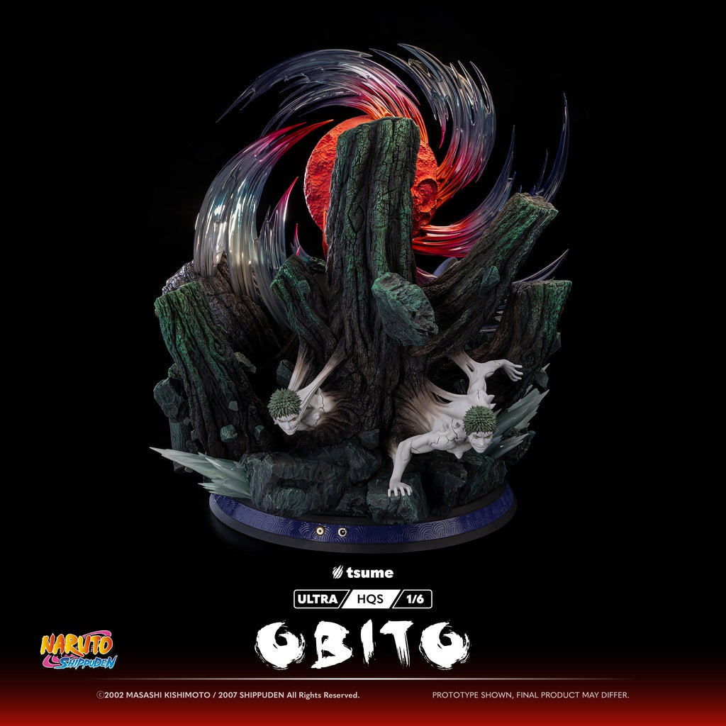 (Pedidos anticipados Fecha de entrega estimada: Q2/2026 - Q2/2027)🌑Obito Uchiha Ultra HQS de Tsume Art: ¡una experiencia visual sin precedentes!🌟