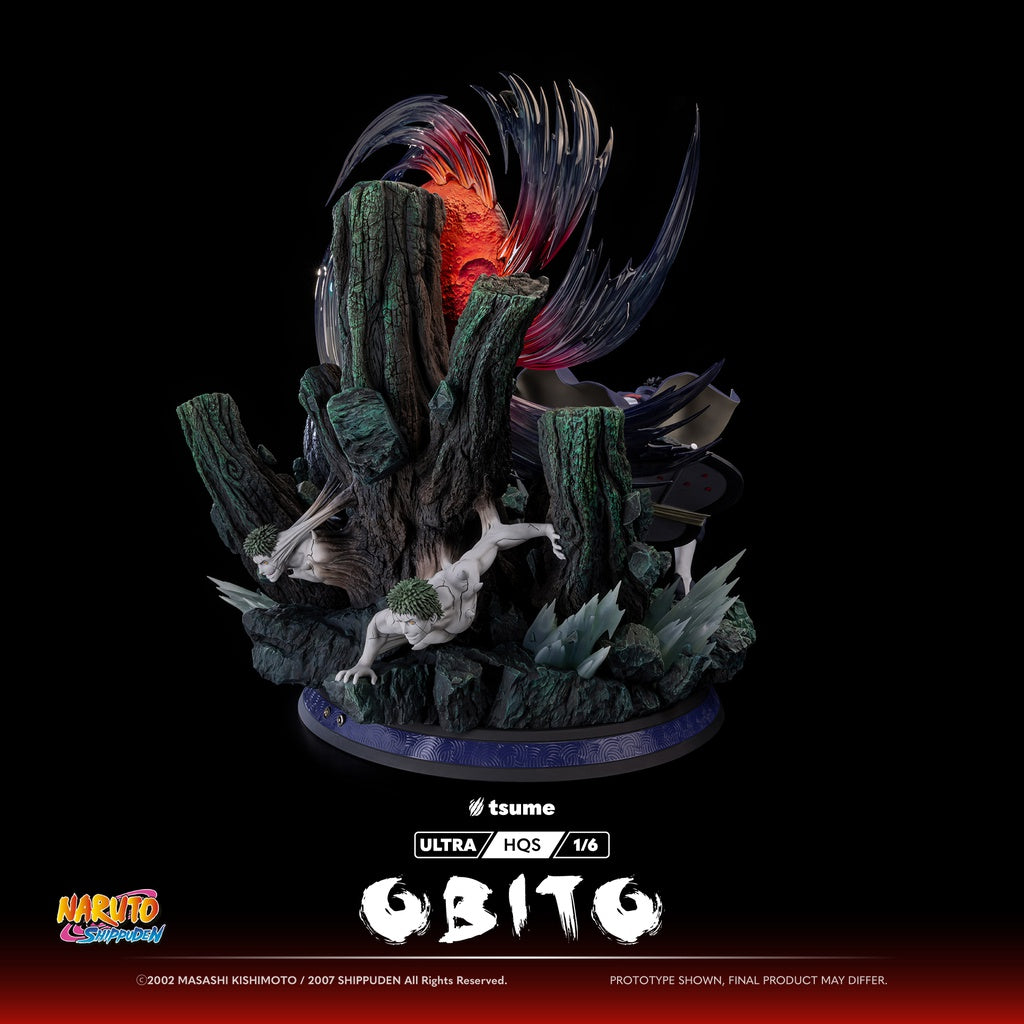 (Pedidos anticipados Fecha de entrega estimada: Q2/2026 - Q2/2027)🌑Obito Uchiha Ultra HQS de Tsume Art: ¡una experiencia visual sin precedentes!🌟
