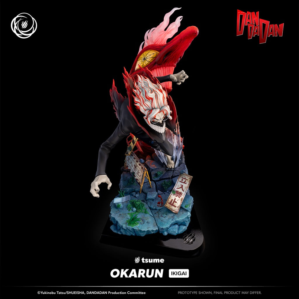 Pre-order Okarun (Estimated delivery: Q3-Q4 2026!) Ken Takakura - Dandadan - Ikigai Tsume Art 1/6 Scale Statue (42cm) 👽🍑 (Installment payments available! 👇)