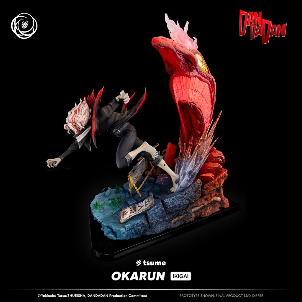 Pre-order Okarun (Estimated delivery: Q3-Q4 2026!) Ken Takakura - Dandadan - Ikigai Tsume Art 1/6 Scale Statue (42cm) 👽🍑 (Installment payments available! 👇)