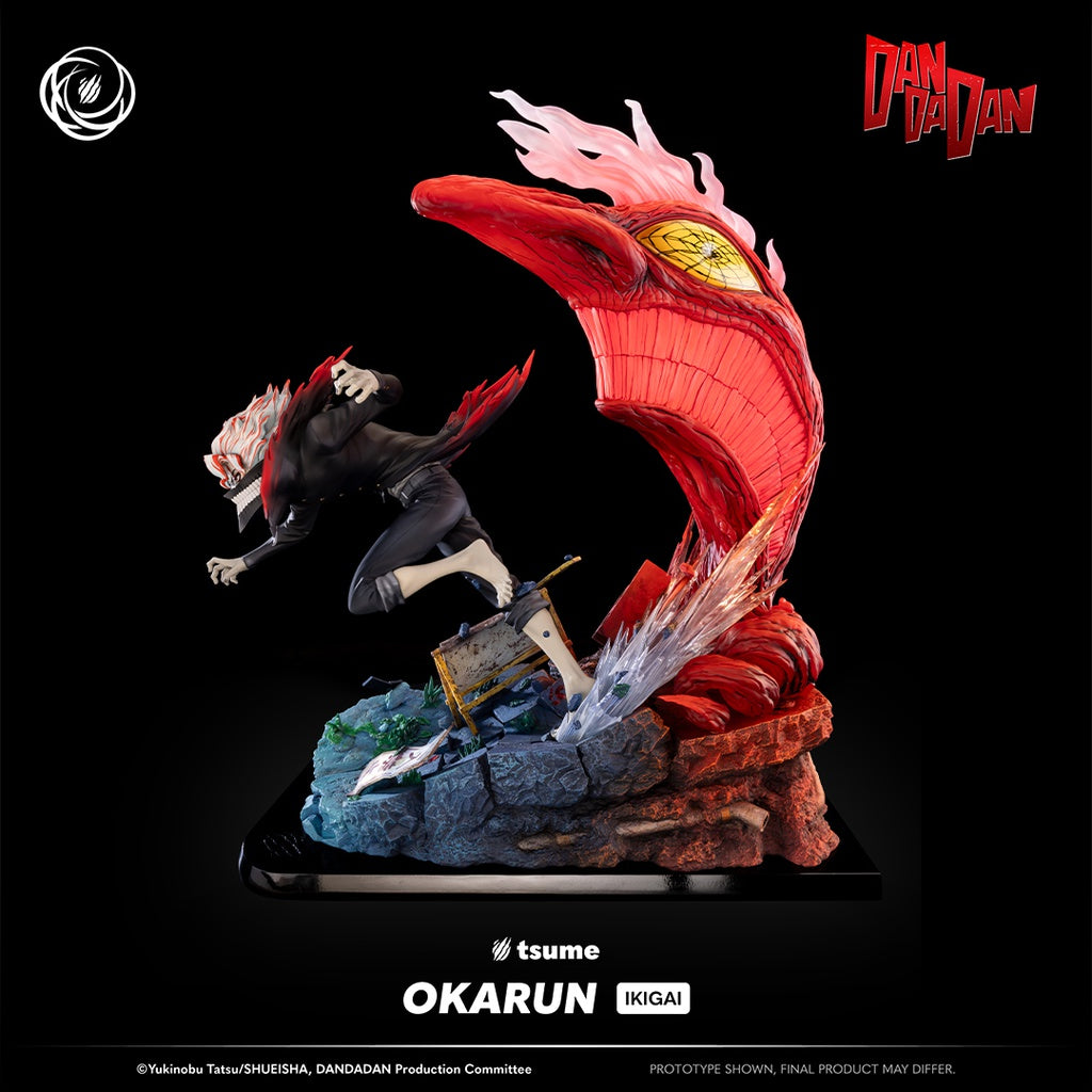 Pre-order Okarun (Estimated delivery: Q3-Q4 2026!) Ken Takakura - Dandadan - Ikigai Tsume Art 1/6 Scale Statue (42cm) 👽🍑 (Installment payments available! 👇)