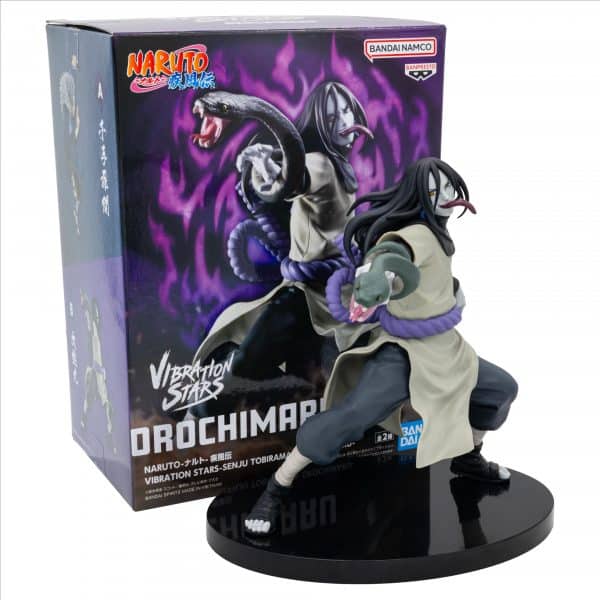 Orochimaru - Naruto - Figura Vibration Stars 15cm 🐍😈