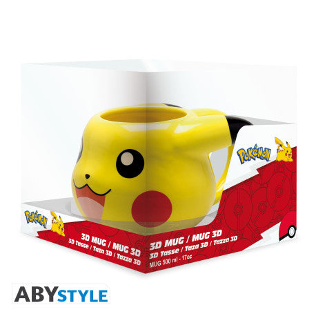 Pikachu - Pokémon - Taza 3D ⚡️💛