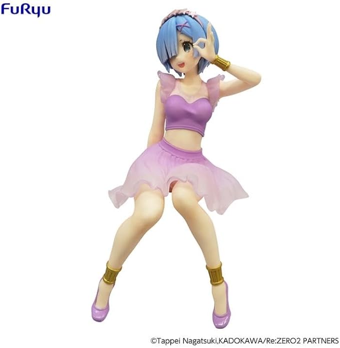 Rem "Twinkle Party" - Re:Zero - Figura de PVC Noodle Stopper 14cm 💙✨