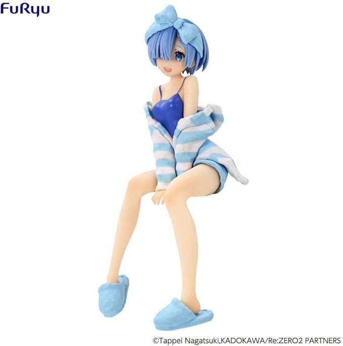 Rem "Room Wear" - Re:Zero - Figura de PVC Noodle Stopper 14cm 💙🍜