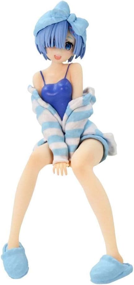 Rem "Room Wear" - Re:Zero - Figura de PVC Noodle Stopper 14cm 💙🍜