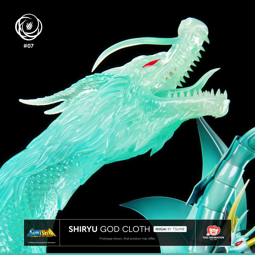 Sirio - Shiryu (Armatura Divina) - Saint Seiya - Statua Ikigai Tsume Art 1/6 (39cm) 🐉🌟(Anche a rate! 👇)