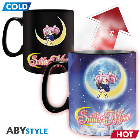 Sailor & Chibi Moon - Sailor Moon - Heat Reactive Mug 460 ml 🌙💖