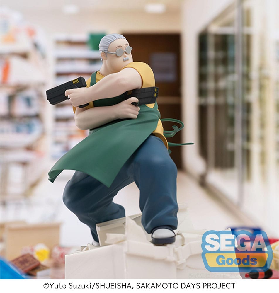 SAKAMOTO DAYS - Taro Sakamoto - Figura Luminasta 21cm 🔫🥯