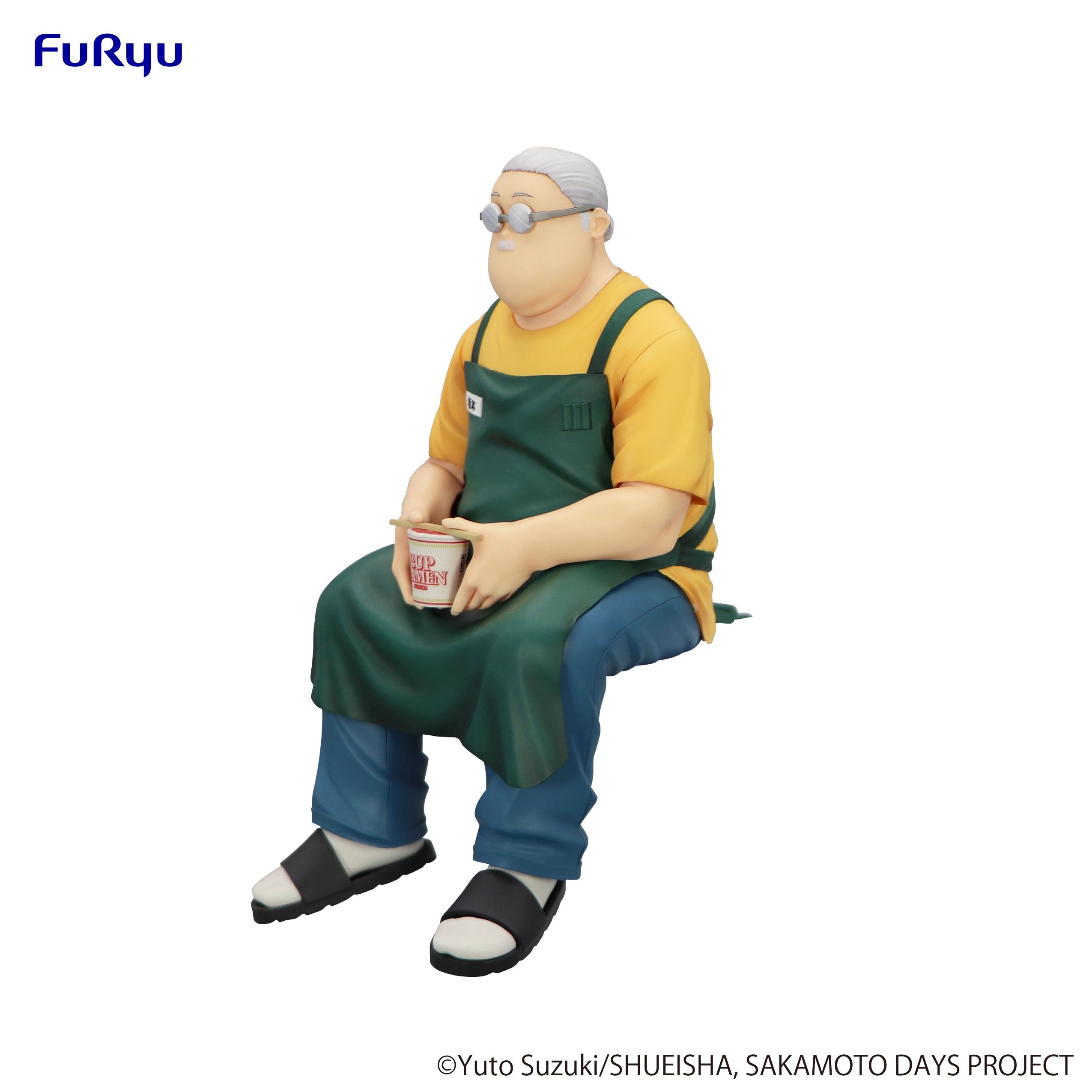 🔫Taro Sakamoto - Sakamoto Days - Estatua Noodle Stopper 15cm 🛒🍜