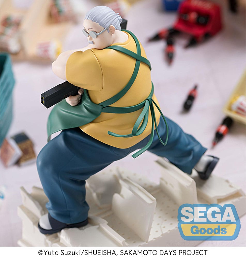 SAKAMOTO DAYS - Taro Sakamoto - Figura Luminasta 21cm 🔫🥯