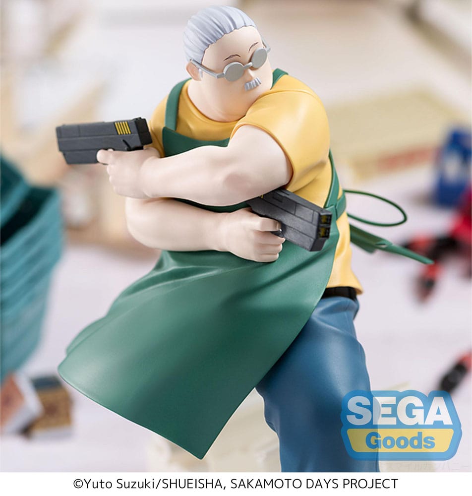 SAKAMOTO DAYS - Taro Sakamoto - Figura Luminasta 21cm 🔫🥯