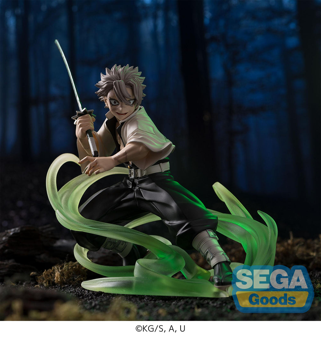 (Reserva) Sanemi Shinazugawa - Arco de entrenamiento de los Hashira - Estatua Xross Link 12cm 🌬️🗡️