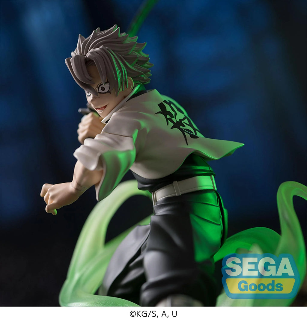 (Reserva) Sanemi Shinazugawa - Arco de entrenamiento de los Hashira - Estatua Xross Link 12cm 🌬️🗡️