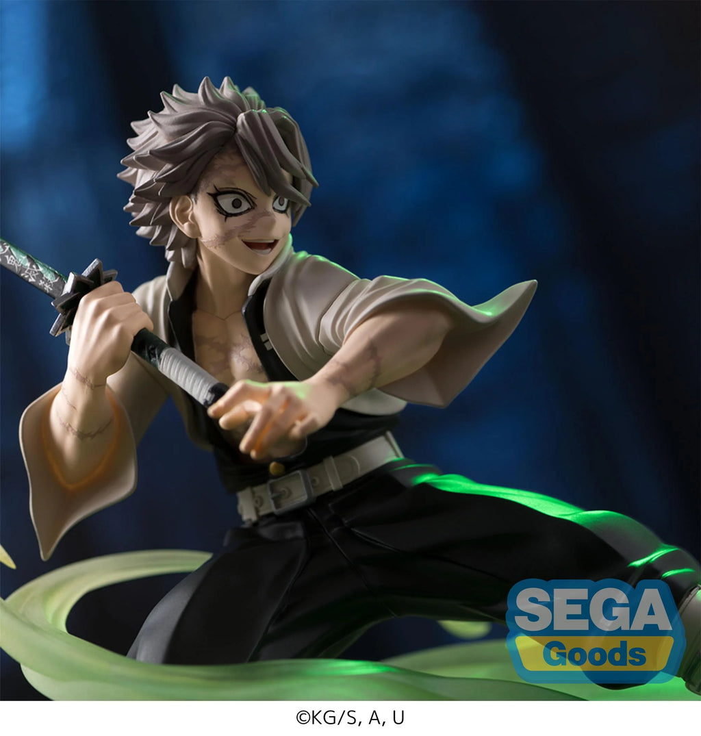 (Reserva) Sanemi Shinazugawa - Arco de entrenamiento de los Hashira - Estatua Xross Link 12cm 🌬️🗡️
