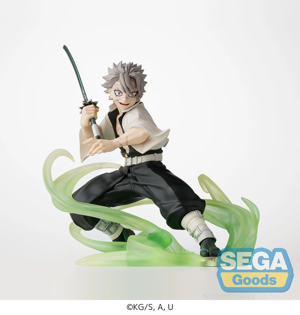 (Reserva) Sanemi Shinazugawa - Arco de entrenamiento de los Hashira - Estatua Xross Link 12cm 🌬️🗡️