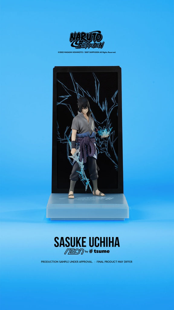 Sasuke Uchiha - NARUTO SHIPPUDEN - Estatua Neón 1/6 - Tsume Art