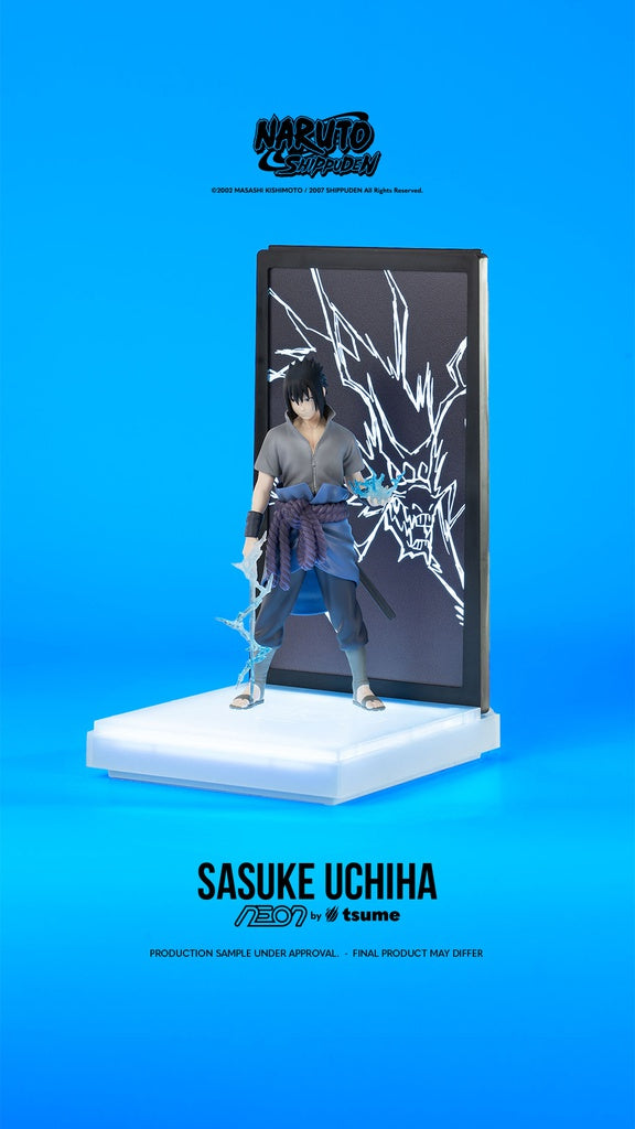 Sasuke Uchiha - NARUTO SHIPPUDEN - Estatua Neón 1/6 - Tsume Art