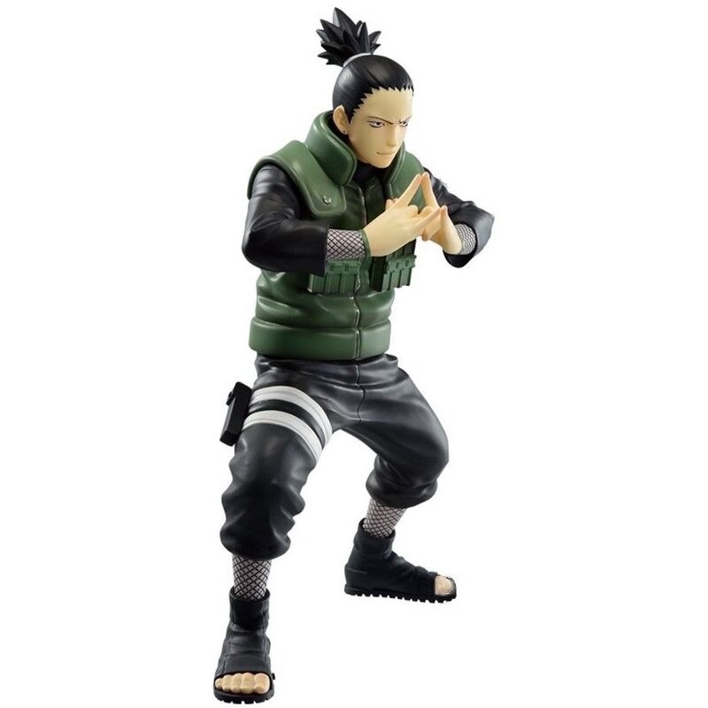 Shikamaru Nara - Naruto Shippuden - Figura Vibration Stars 17cm 🧠☁️