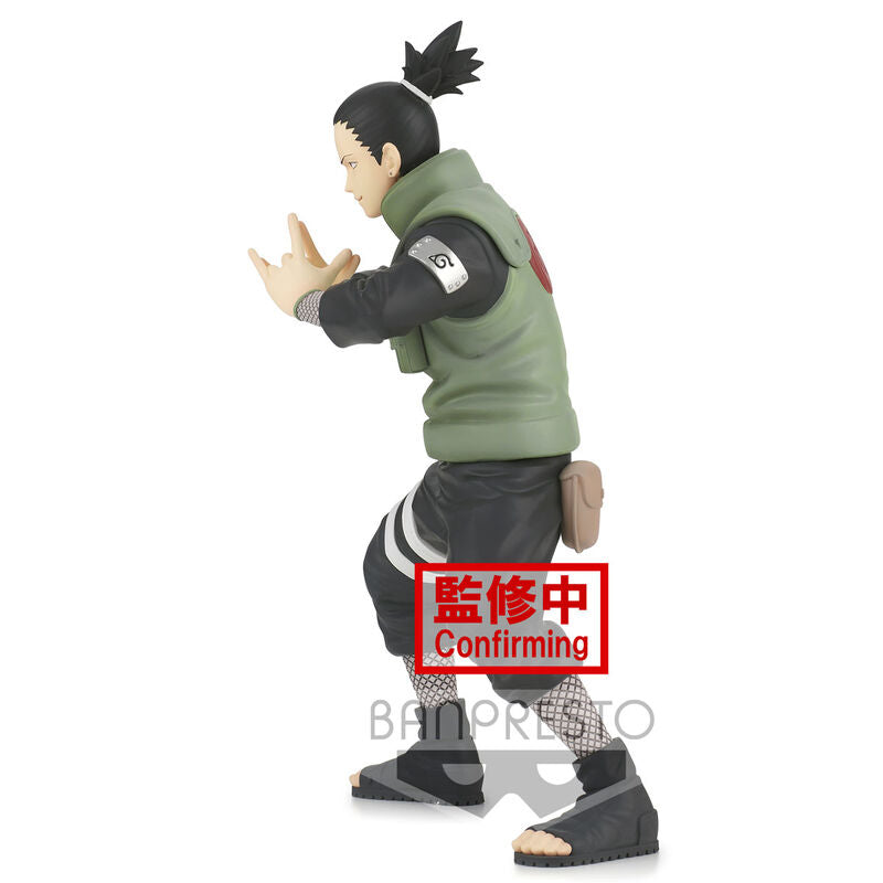 Shikamaru Nara - Naruto Shippuden - Figura Vibration Stars 17cm 🧠☁️