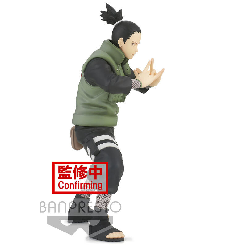 Shikamaru Nara - Naruto Shippuden - Figura Vibration Stars 17cm 🧠☁️
