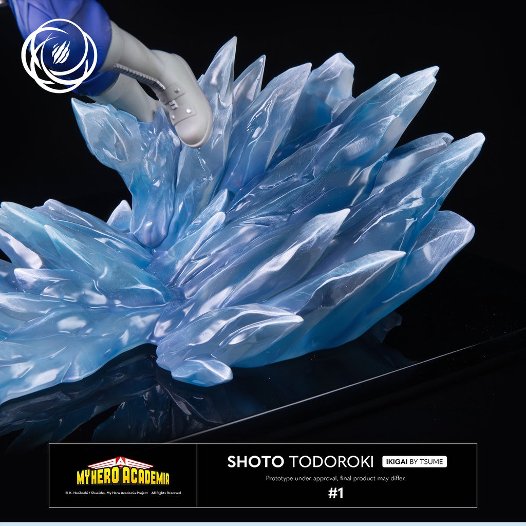 Shoto Todoroki - My Hero Academia - Estatua Ikigai Tsume Art 1/6 (34cm) ❄️🔥