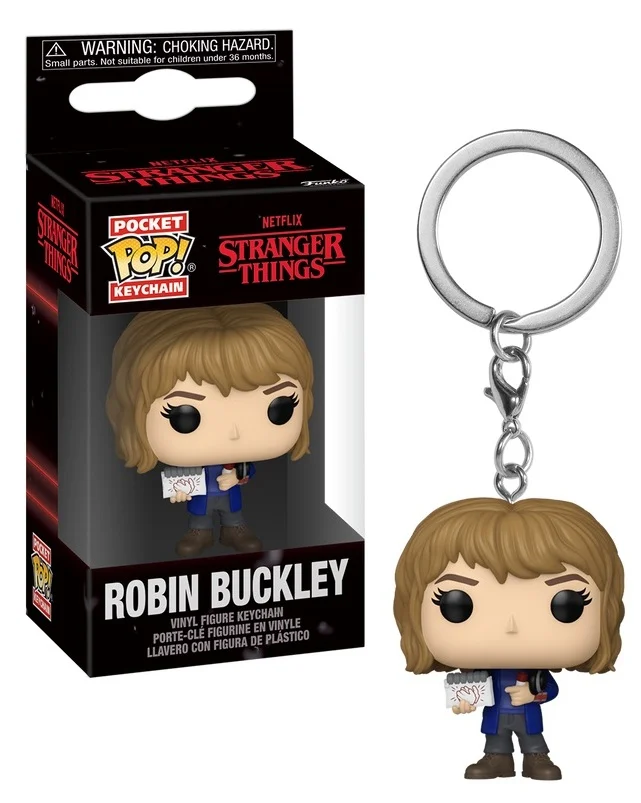 Robin Buckley - Stranger Things T5 - Pocket Pop! Llavero 🍦🔦