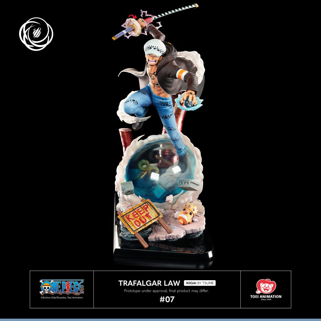 Trafalgar D. Water Law - ONE PIECE - 1/6 Polystone Statue - Tsume Art