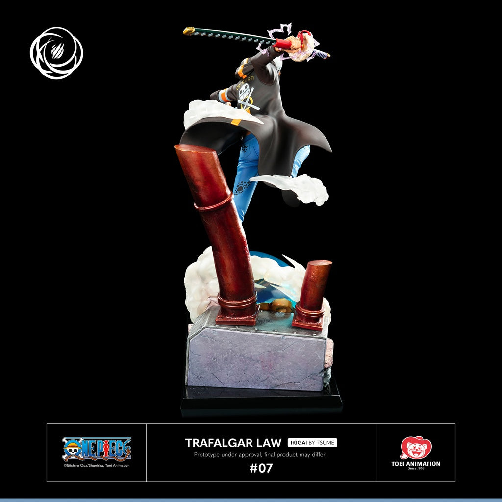 Trafalgar D. Water Law - ONE PIECE - Estatua de Poliresina 1/6 - Tsume Art