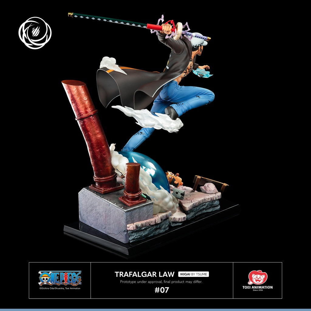 Trafalgar D. Water Law - ONE PIECE - Estatua de Poliresina 1/6 - Tsume Art