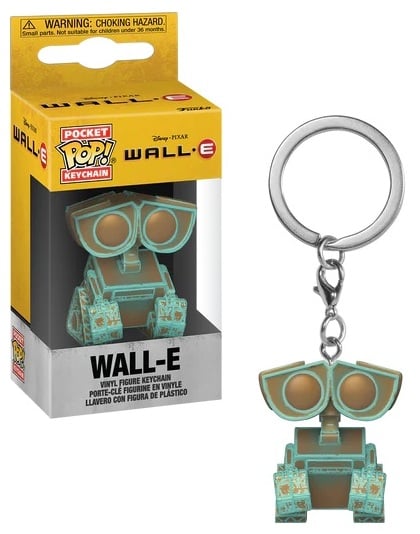 WALL-E (Patina) - Disney/Pixar - Llavero Pocket Pop 4cm 🤖✨