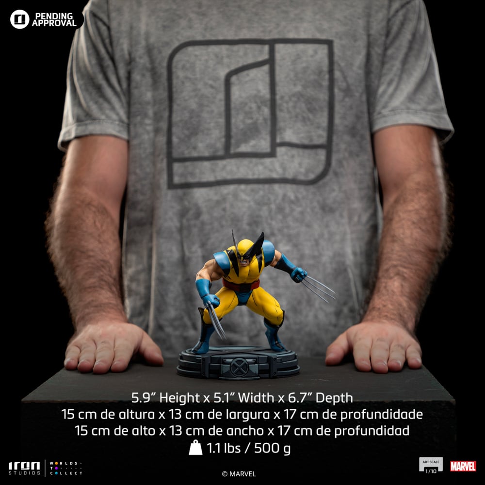 Wolverine "X-Men '97" - Estatua Art Scale 1/10 (15cm) 💥 adamantium