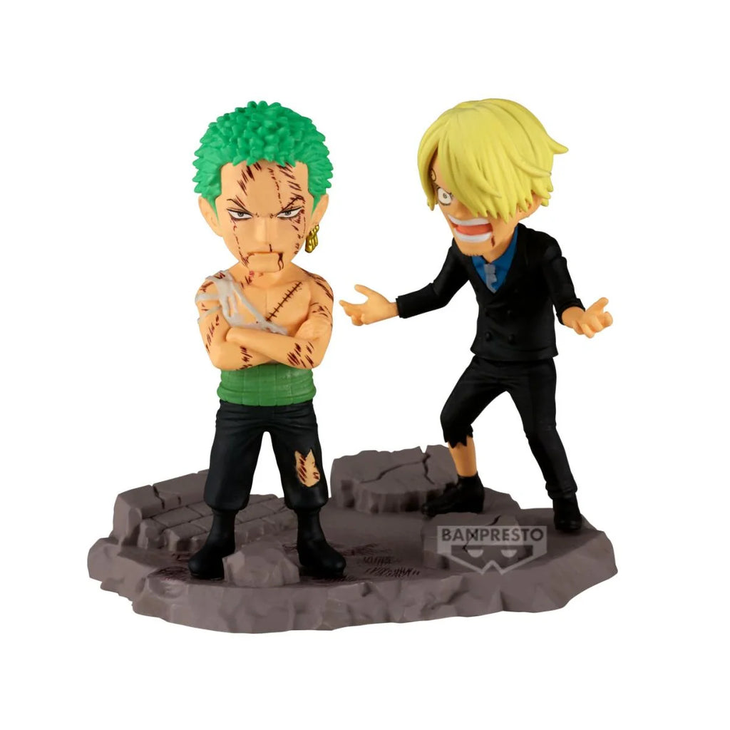 Roronoa Zoro & Sanji WCF Log Stories - ONE PIECE - 8cm | Banpresto